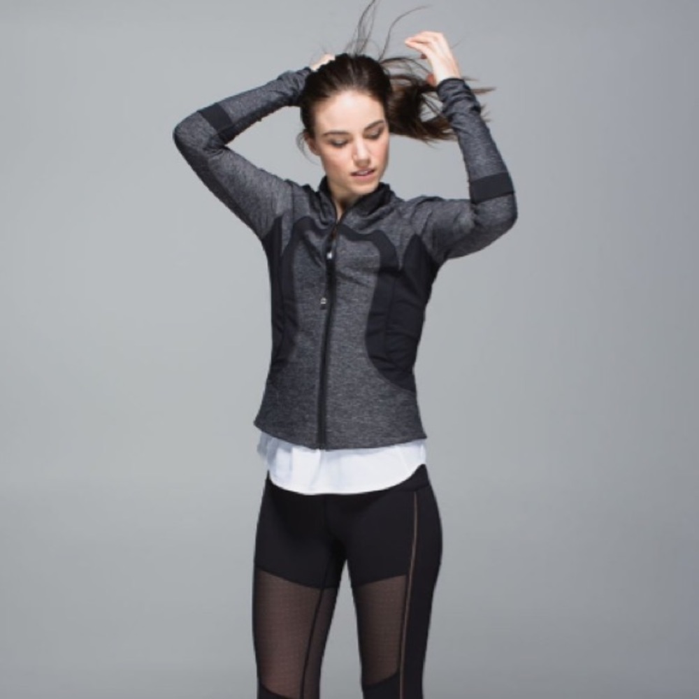 🫧 Lululemon Find Your Bliss Jacket (Reversible) - Black / Heathered Black